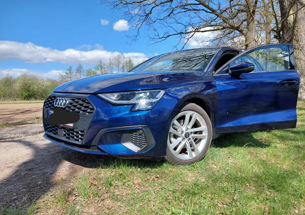 dolnośląskie Audi A3 cena 129900 przebieg: 7627, rok produkcji 2023 z Augustów